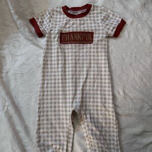 Smocked Thankful long bubble